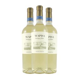 Wapisa Sauvignon Patagonia 75 cl Vino Blanco (Caja de 3 unidades)