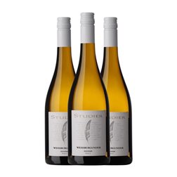 Weingut Studier Pinot Blanco Semiseco Pfälz 75 cl Vino Blanco (Caja de 3 unidades)