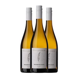 Weingut Studier Pinot Blanco Trocken — Seco Pfälz 75 cl Vino Blanco (Caja de 3 unidades)