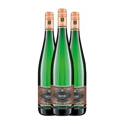 Weingüter Geheimrat J. Wegeler Bernkasteler Riesling Mosel Kabinett — Cosecha Madura 75 cl Fruity — Afrutado Vino Blanco (Caja de 3 unidades)