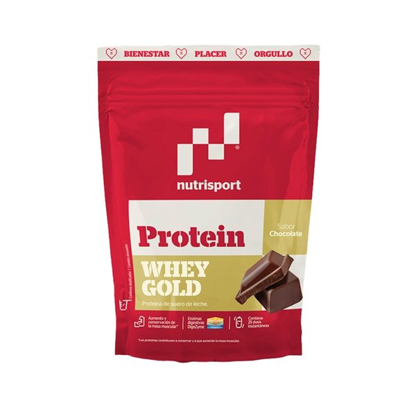Whey Gold Protein Chocolate 500g NutriSport-detalle