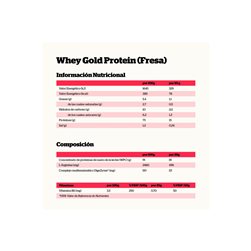 Whey Gold Protein Fraise 500g NutriSport