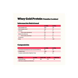 Whey Gold Protein Vainilla Cookies 500g NutriSport