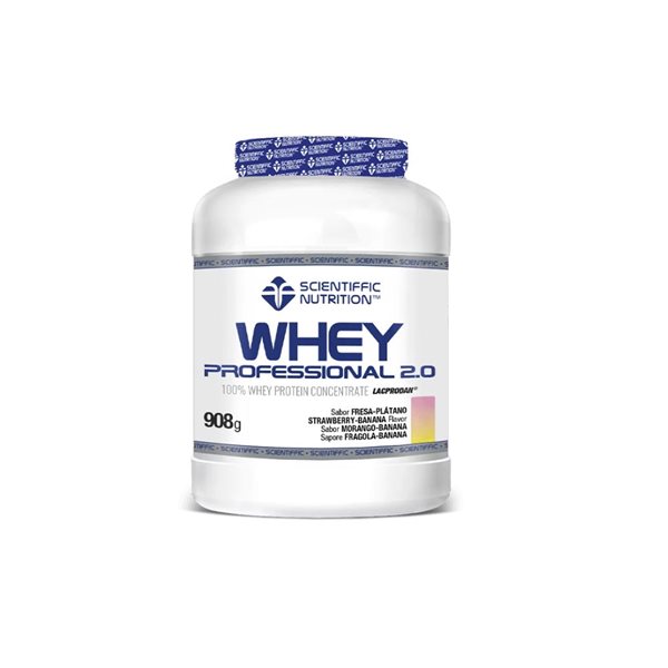 Whey Professional 2.0 908 Gr-trasera