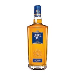 Whisky Blended Bardinet Label 5 Escocia 18 Años 70 cl