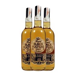 Whisky Blended Black Vulture Escocia 1 L (Caja de 3 unidades)