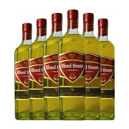 Whisky Blended Blond House 70 cl (Caja de 6 unidades)