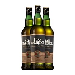 Whisky Blended Clan MacGregor 1 L (Caja de 3 unidades)