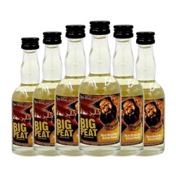 Whisky Blended Douglas Laing's Big Peat Islay Botellín Miniatura 5 cl (Caja de 6 unidades)