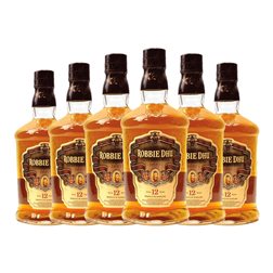 Whisky Blended Grant & Sons Robbie Dhu Botellín Miniatura 5 cl (Caja de 6 unidades)