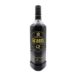 Whisky Blended Grant & Sons Triple Cask — Triple Barrica 12 Años 1 L
