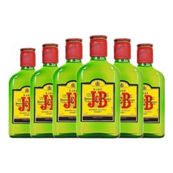 Whisky Blended J&B Escocia Petaca Pequeña 20 cl (Caja de 6 unidades)
