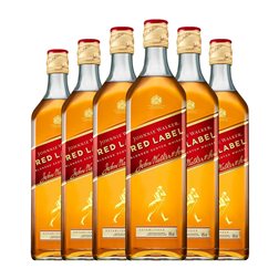Whisky Blended Johnnie Walker Red Label Botella Medium 50 cl (Caja de 6 unidades)