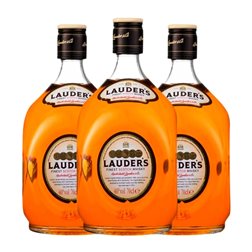 Whisky Blended Lauder's Escocia 70 cl (Caja de 3 unidades)