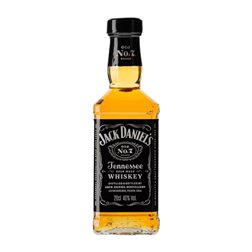 Whisky Bourbon Caja de 24 unidades Jack Daniel's Cristal Tennessee Botellín 20 cl