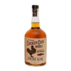Whisky Bourbon Chicken Cock Héritage — Herencia Legado Tradicional 70 cl