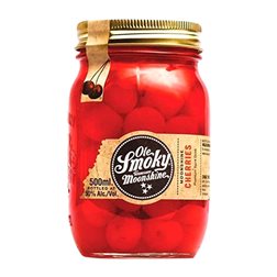 Whisky Bourbon Ole Smoky Tennessee Moonshine Tarro Medium 50 cl Sour Cherries — Guindas
