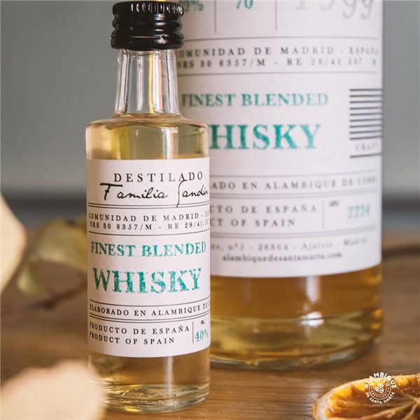 WHISKY Finest Blended 70 CL-lateral