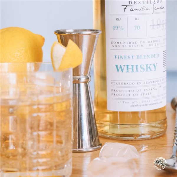 WHISKY Finest Blended 70 CL-trasera