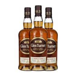 Whisky Single Malt Bardinet Glen Turner Triple Cask — Triple Barrica Reserva 70 cl (Caja de 3 unidades)