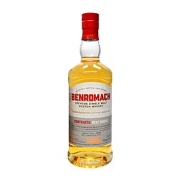 Whisky Single Malt Benromach Contrasts Bourbon Cask Finish — Acabado en Barrica, Peated — Ahumado 70 cl