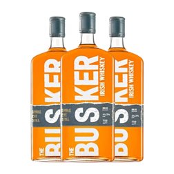 Whisky Single Malt Busker Single Pot Still 70 cl (Caja de 3 unidades)
