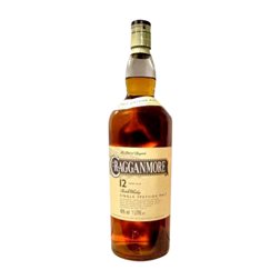 Whisky Single Malt Cragganmore Speyside 12 Años 1 L