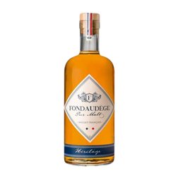 Whisky Single Malt Fondaudege Héritage — Herencia Legado Tradicional, Pure Malt 70 cl