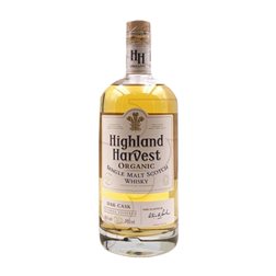 Whisky Single Malt Highland Harvest Oak Cask Finish — Acabado en Barrica Organic — Ecológico 70 cl