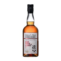 Whisky Single Malt Ichiro Akuto Chichibu Red Wine Cask Finish — Acabado en Barrica, Edición Limitada 70 cl