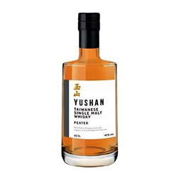 Whisky Single Malt Nantou Yushan Cask Finish — Acabado en Barrica, Peated — Ahumado Botella Medium 50 cl