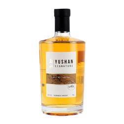 Whisky Single Malt Nantou Yushan Signature — de Autor 70 cl Smoky — Ahumado