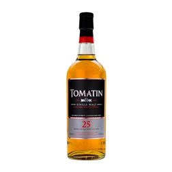 Whisky Single Malt Tomatin Escocia 25 Años 70 cl
