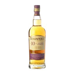 Whisky Single Malt Tomintoul Speyside 10 Años 70 cl