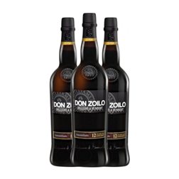 Williams & Humbert Don Zoilo Jerez-Xérès-Sherry Amontillado 12 Años 75 cl Vino Generoso Fortificado (Caja de 3 unidades)