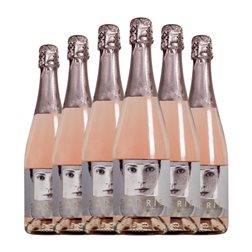 Win Sonríe 75 cl Sin Alcohol Espumoso Rosado (Caja de 6 unidades)