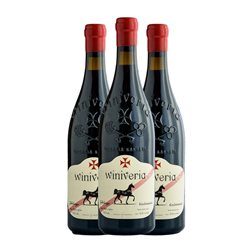 Winiveria Saperavi Kindzmarauli Organic — Ecológico 75 cl Vino Dulce (Caja de 3 unidades)