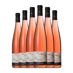 Wolfberger Belle Saison Pinot Negro Trocken — Seco Alsace Rosé — Rosado 75 cl Vino Rosado (Caja de 6 unidades)