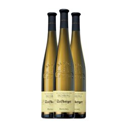 Wolfberger Eichberg Riesling Trocken — Seco Alsace Grand Cru 75 cl Vino Blanco (Caja de 3 unidades)