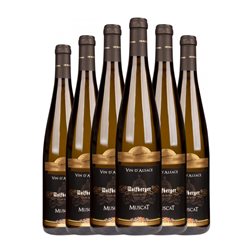 Wolfberger Moscato Trocken — Seco Alsace Signature — de Autor 75 cl Vino Blanco (Caja de 6 unidades)