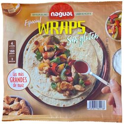 Wrap de Maíz Grande 20cm Sin Gluten 160g