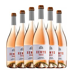Xenysel Xenys Monastrell Seco Jumilla Rosé — Rosado Bio — Biológico 75 cl Vegano Vino Rosado (Caja de 6 unidades)