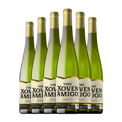 Xoven Amigo Albariño 75 cl Vino Blanco (Caja de 6 unidades)