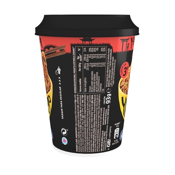 Yatekomo Classic yakisoba-detalle