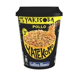 Yatekomo pollo yakisoba