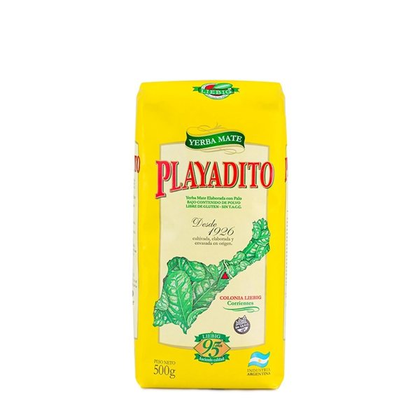 Yerba Mate 500g Playadito-izquierda