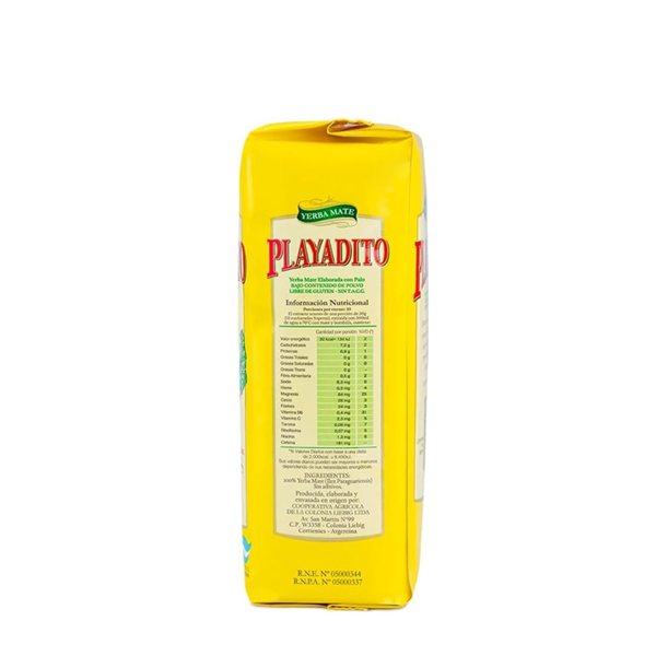 Yerba Mate 500g Playadito-lateral