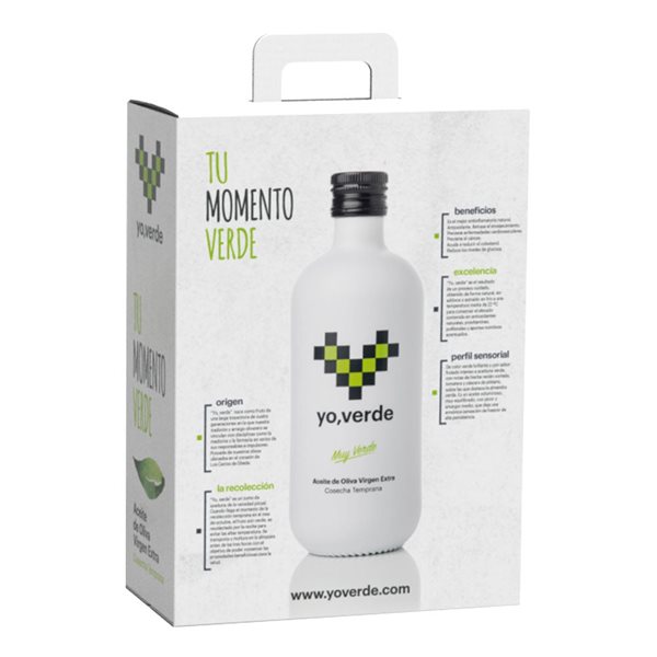 Yo, Verde Picual 500ml-lateral