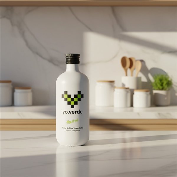 I, Green Picual 500ml-trasera