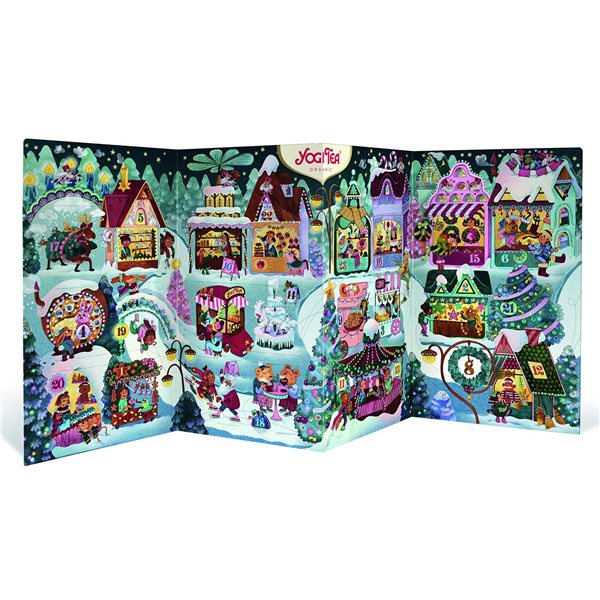 Calendrier de l'Avent Yogi 2025-detalle